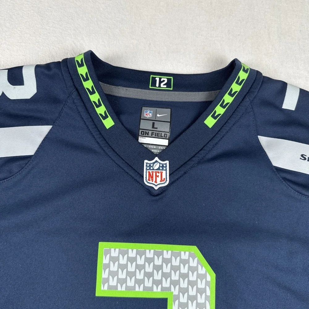 Russell Wilson Seattle Seahawks Boys Large NFL Jersey 14-16 years old Tailgate